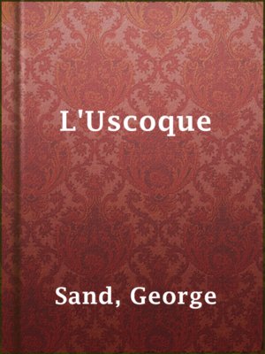 cover image of L'Uscoque